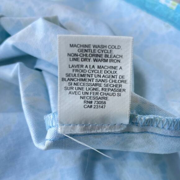 Talbots Petites Mosaic Sea Turtle Print Pencil Skirt Blue Green - Size 8P - Picture 10 of 11